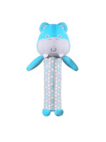 Plyšová pískacia hračka Hippo Marcel, 17 cm