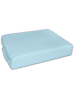Baby Nellys Froté prestieradlo do kočíka 75 x 35 - modrá