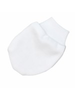 Bavlnené dojčenské rukavičky Baby Nellys ® - bílé