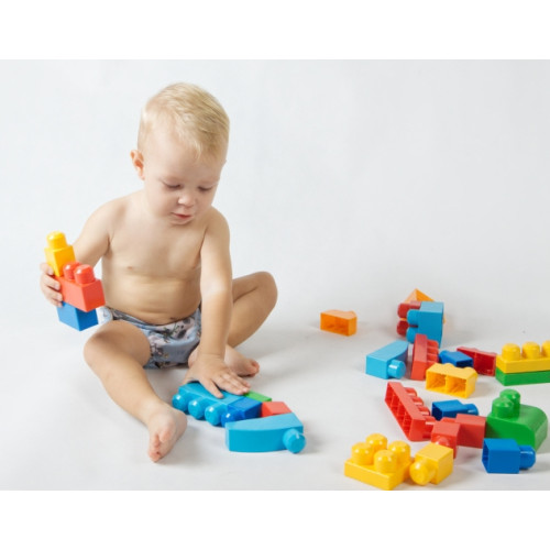 Mamatti Látková plienka EKO sada - nohavičky + 2 x plienka, veľ. 5 - 14 kg, Cool