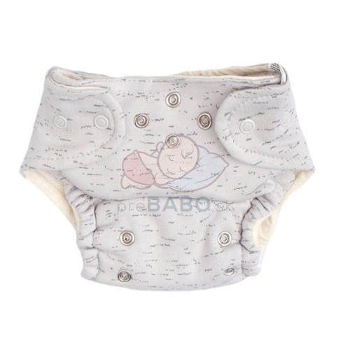 Mamatti Látková plienka EKO sada - nohavičky + 2 x plienka, veľ. 5 - 14 kg, Star