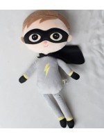 Handrová bábika Metoo Super Boy  - sivá