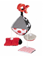 Canpol Babies Kontrastný závesný kolotoč s klipom SENSORY TOYS