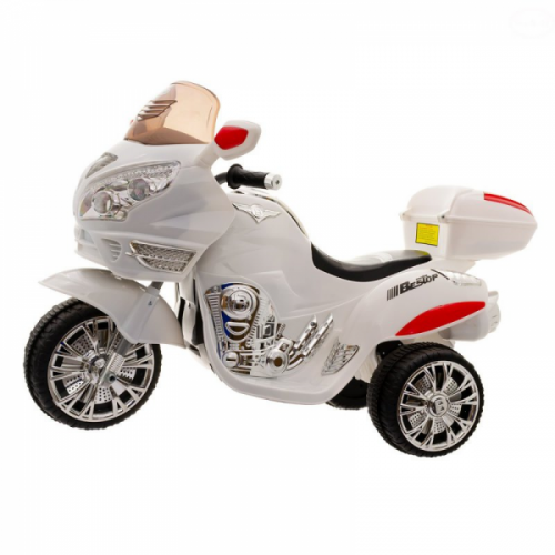 uro Baby akumulátorový motocykel - biely