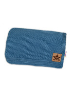 Luxusná deka, dečka BASIC, 80x90cm - navy