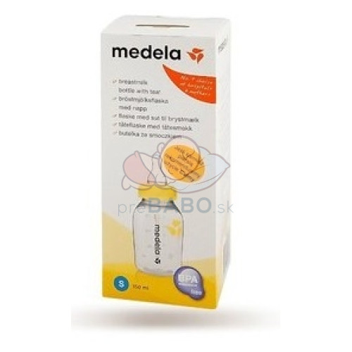 Medela Dojčenská fľaša, 150ml, 3m +