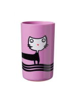 Tommee Tippee Stabilné hrnček Super Cup 300 ml 12m + Mačička, fialový