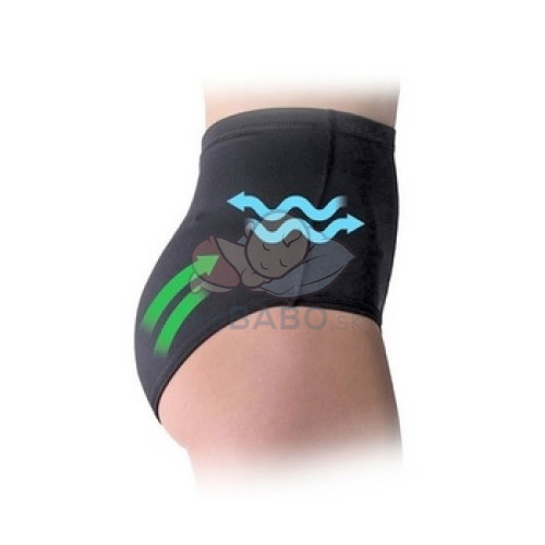 Be Maamaa Špeciálne tvarujúce nohavičky PROSKIN Push-up - čierne, veľ. L/40