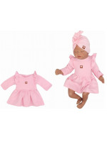 Z & Z Detské teplákové šatôčky/tunika Princess - ružové, veľ. 68