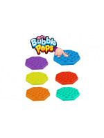 Bubble pops - Praskající bubliny silikon antistresová spol. hra, fialová