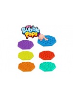 Bubble pops - Praskající bubliny silikon antistresová spol. hra, modrá