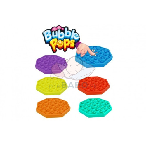 Bubble pops - Praskající bubliny silikon antistresová spol. hra, zelená