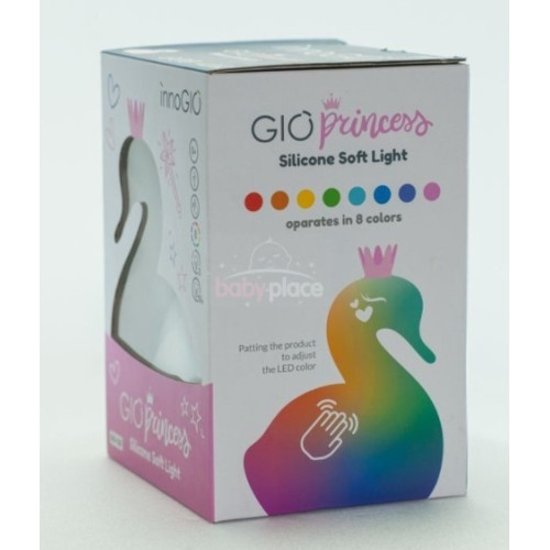Prenosná silikónová lampička - Princess