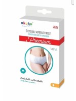 Jednorazové popôrodné nohavičky Premium - 5ks v balení, veľ. M, Akuku
