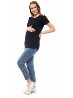 Be Maamaa Tehotenské tričko, Kr. rukáv - čiena, veľ. XXL/XXXL