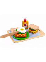 Eco Toys Drevená sada - Raňajky
