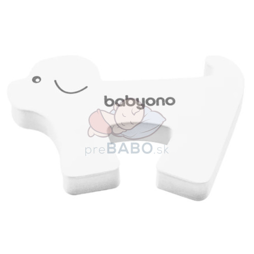 BabyOno Blokáda dverí  - biely psík