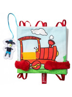Hencz Toys Mäkká senzorická knižka Vláčik