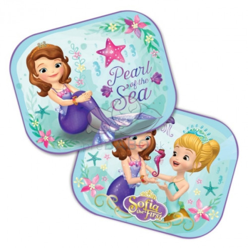 Disney Tienidlo do auta bočnej 2 ks - Sofia
