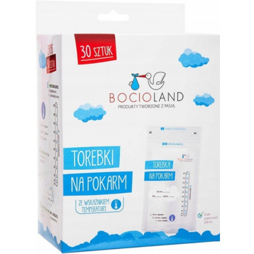 BocioLand Vrecká na mlieko 200 ml - 30 ks