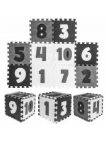 Smily Play Detské penové puzzle, podložka na zem, Číslica, 10 ks