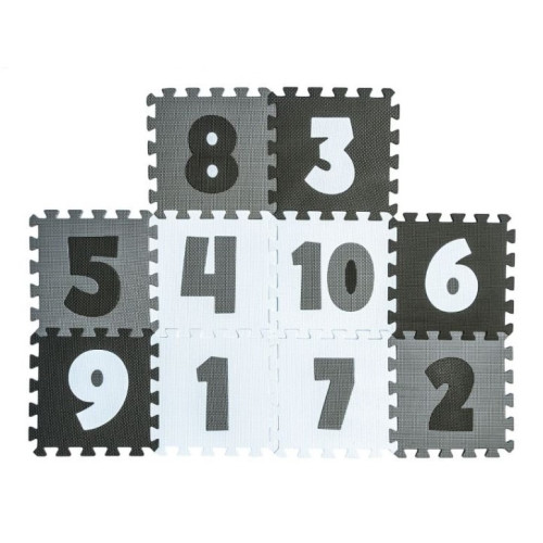 Smily Play Detské penové puzzle, podložka na zem, Číslica, 10 ks
