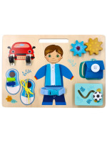 Adam Toys Vzdělávacia závesná, náučná tabuľa - Adamko