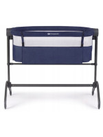 Kinderkraft Detská prídavná postieľka 2v1, Bea - jeans