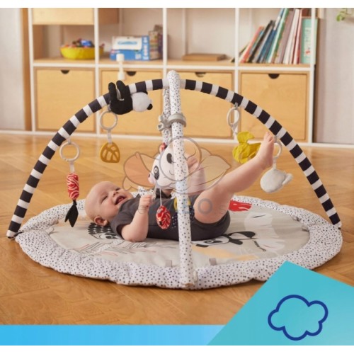 Vzdelávacia hracia deka Canpol Babies so zrkadielkom, Babies BOO Panda