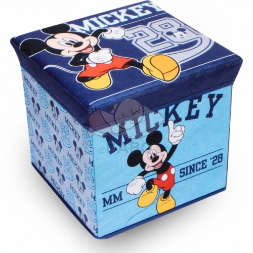 Úložný box na hračky Mickey Mouse s víkom