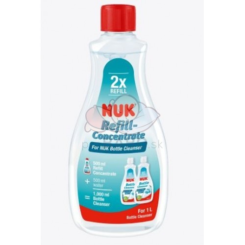 Umývací prostriedok na fľaštičky a cumlíky Koncentrát Nuk, 500 ml