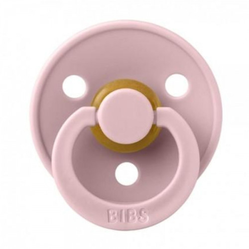 Kaučukový cumlík BIBS, 0-6 m, ružová, lila