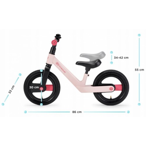 Balančné koleso, odrážadlo Kinderkraft, Goswift Candy Pink
