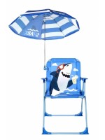 Detská campingová stolička Žralok