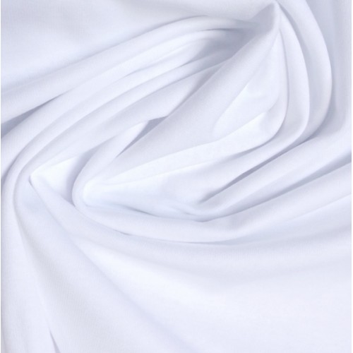 Bavlnená prestieradlo 120x60 cm - biele