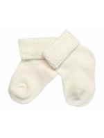Dojčenské ponožky, Baby Nellys, ecru, veľ. 3-6 m
