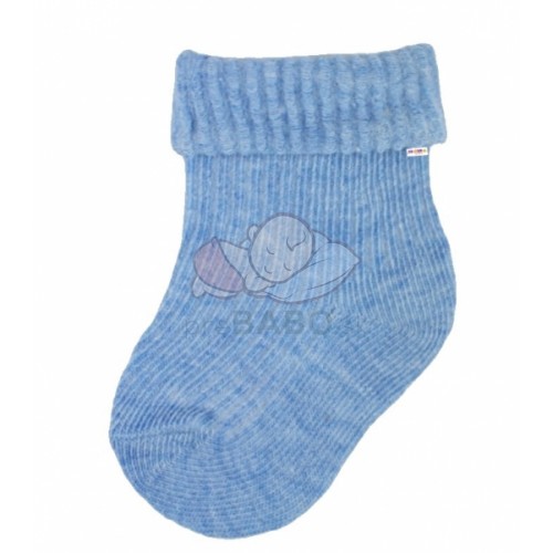 Dojčenské ponožky, Baby Nellys, sv. modré