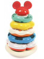 Farebná krúžková veža Disney Baby - Mickey Mouse