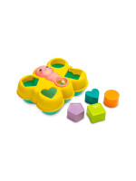 Edukačná vkladačka Motýľ, Toyz, žltá