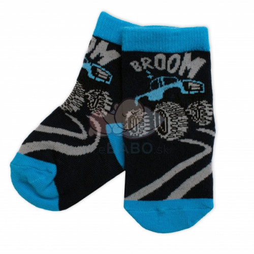 Detské bavlnené ponožky Track - granát