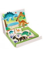 Magnetická vkladačka/puzzle Adam Toys, Dinosaurus