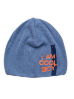 Jarná, jesenná čiapka I am Cool Boy, jeans, 40-46 cm