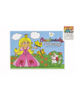 Omalovánky Princezny 21x15cm 8 listů A5