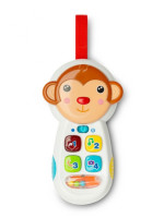 Interaktívna hračka TOYZ - Telefón, Opička