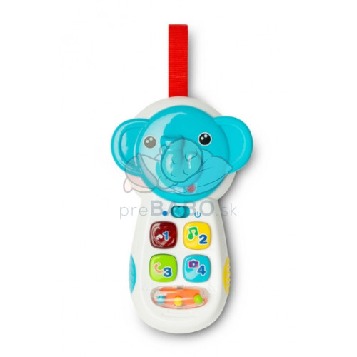 Interaktívna hračka TOYZ - Telefón, Sloník