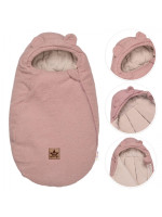 Teplúčky fusak Baránok exclusiv, 85x50cm, Baby Nellys - pudrovo růžový