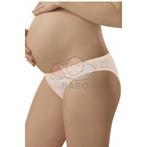 Bavlnené nohavičky Mama Mini, 1ks v balení, púdrové, veľ. XL
