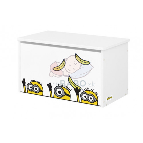 Box na hračky Nellys - Mimoni / banán