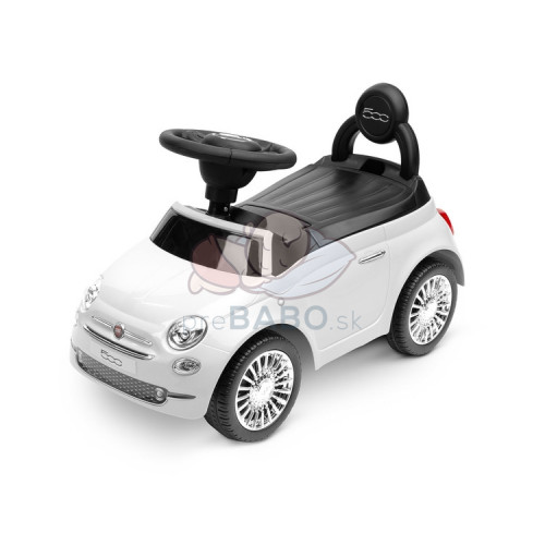 Detské odrážadlo Fiat 500 - biele