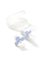Ergonomická sada detského príboru - biela, modrá